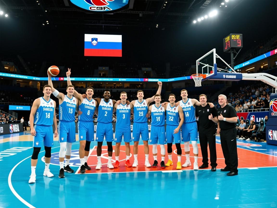 斯洛文尼亚队在比赛中用实力取得胜利  第1张