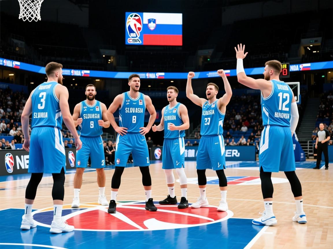 斯洛文尼亚队在比赛中用实力取得胜利  第3张