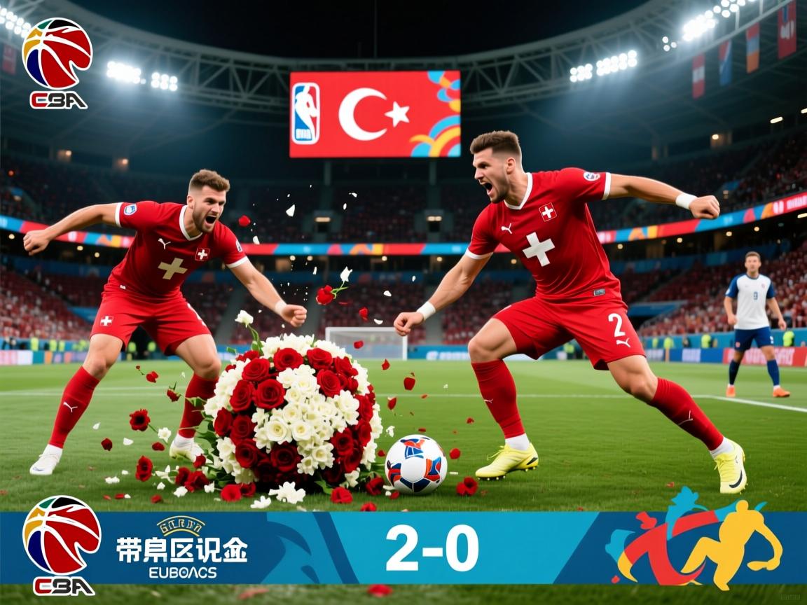 欧洲杯:瑞士打破土耳其鲜花球,2-0大胜 第3张
