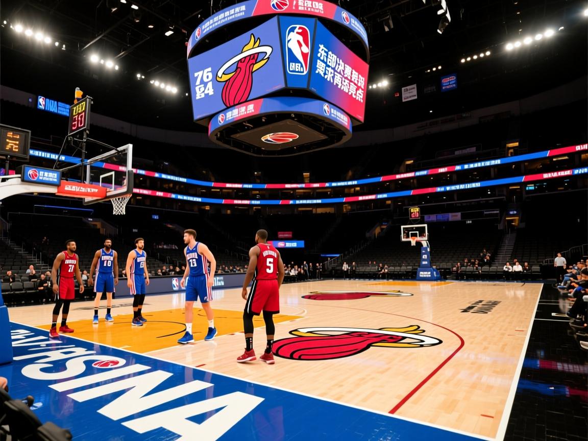 76人队主场不敌热火队，东部决赛再添亮点