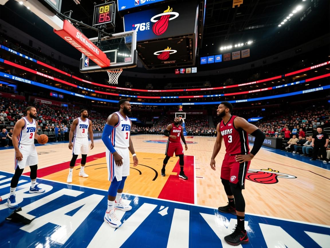 76人队主场不敌热火队，东部决赛再添亮点  第3张