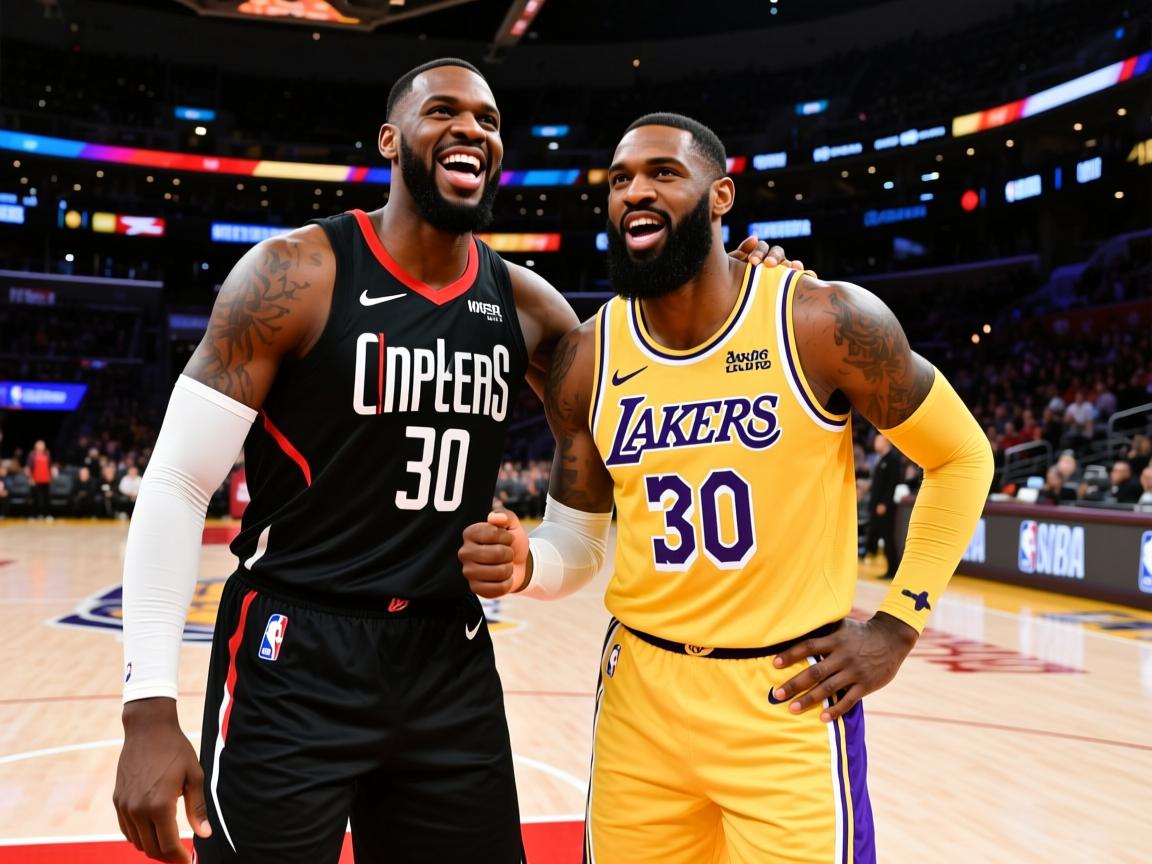 詹姆斯和戴维斯双双30+快船惨败湖人