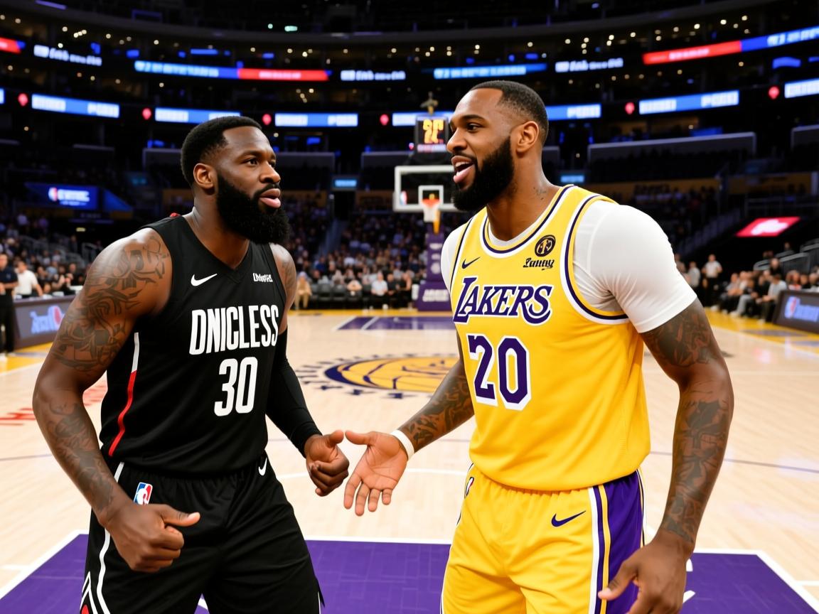 詹姆斯和戴维斯双双30+快船惨败湖人