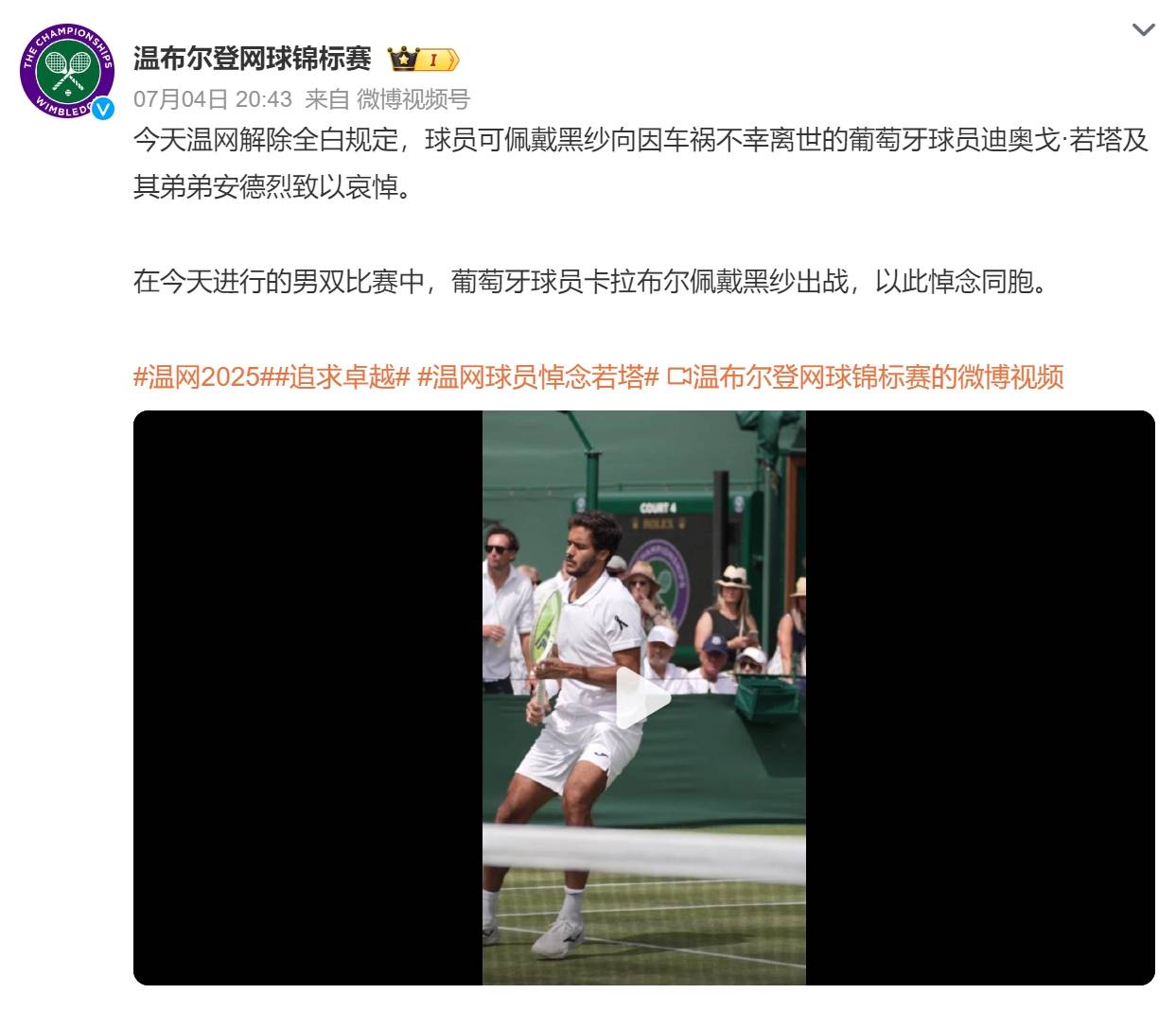 哀悼！葡萄牙足协发布讣告若塔与弟弟因车祸不幸去世(葡萄牙诺塔)